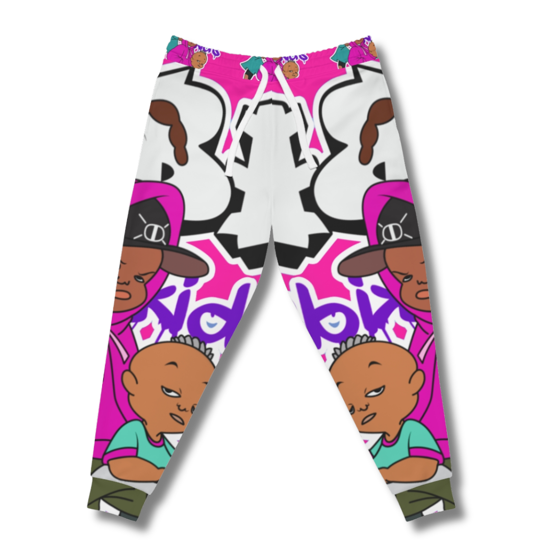 Vintage-Sealed The Hottest Rawest Sneakers & Apparel Clothing Store Around Online. BABE KIDS Women’s Cartoon Graphic Joggers – Fun, Playful Stylish [PINK] US Sizes [S-XL].