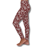 Vintage-Sealed The Hottest Rawest Sneakers & Apparel Clothing Store Around Online. Bandana Apparel Leggings| Brand New Women's Fashion [Red] US Sizes [S-2XL].