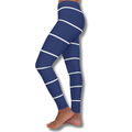 Vintage-Sealed The Hottest Rawest Sneakers & Apparel Clothing Store Around Online. Wide Stripes Apparel Leggings| Brand New Women's Fashion [Blue] US Sizes [S-XL].