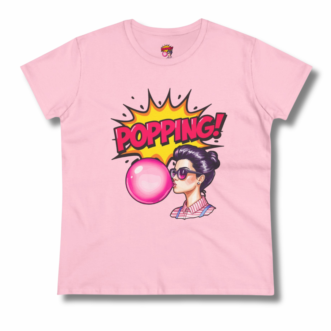 Vintage-Sealed The Hottest Rawest Sneakers & Apparel Clothing Store Around Online. Vintage-Sealed Women’s POPPING Graphic T-Shirt | Vintage-Inspired Cotton Tee [PINK] US Sizes [S-2XL].