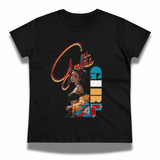 Vintage-Sealed The Hottest Rawest Sneakers & Apparel Clothing Store Around Online. Graffiti Girl™ Women’s T-Shirt | Trendy Short Sleeve Fashion Tee [Black-Miss China Doll] US Sizes [S-2XL].
