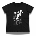 Vintage-Sealed The Hottest Rawest Sneakers & Apparel Clothing Store Around Online. Lit-Life Goofy & Mickey Women's Graphic Tee | Short Sleeve T-Shirt | Brand New [Black] US Sizes [S-2XL].