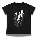 Vintage-Sealed The Hottest Rawest Sneakers & Apparel Clothing Store Around Online. Lit-Life Goofy & Mickey Women's Graphic Tee | Short Sleeve T-Shirt | Brand New [Black] US Sizes [S-2XL].
