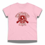 Vintage-Sealed The Hottest Rawest Sneakers & Apparel Clothing Store Around Online. VINTAGE-SEALED AMERICA USA Apparel T-Shirt | Women’s Short Sleeve Fashion Tee [Pink] US Sizes [S-2XL].