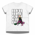Vintage-Sealed The Hottest Rawest Sneakers & Apparel Clothing Store Around Online. Bubble Gum Chick Women's Graphic T-Shirt | Cute Cotton Tee [WHITE] US Size [S-2XL].