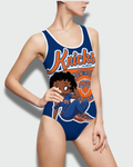 Vintage-Sealed The Hottest Rawest Sneakers & Apparel Clothing Store Around Online. Women’s New York Knicks Betty B. One-Piece Swimsuit [Blue-White-Strap] US Size [S-2XL].